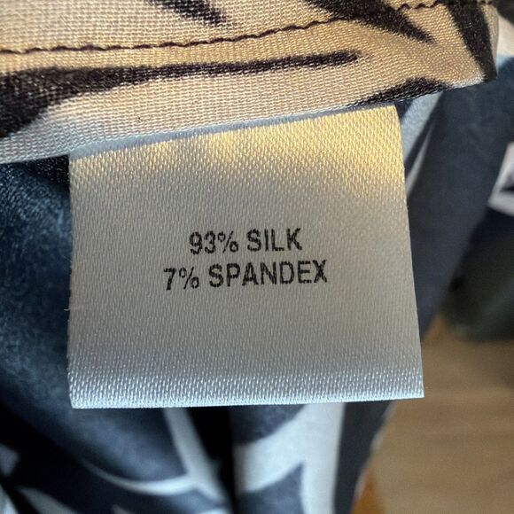 Tucker Silk Juliette Midi Dress Floral Dress M Cottagecore, Designer Classic - Picture 8 of 10